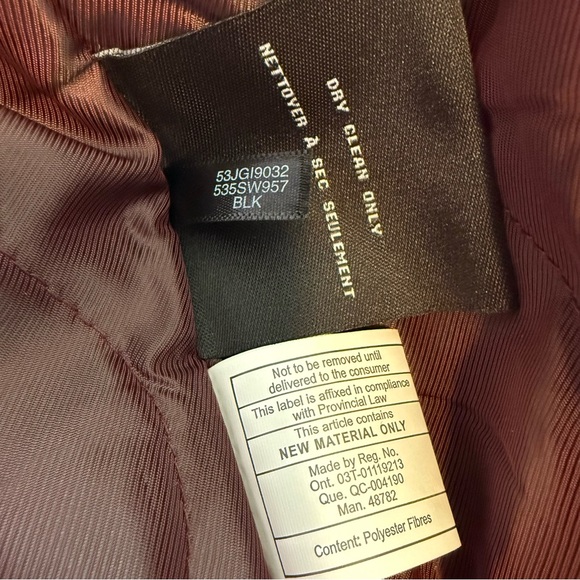 Cole Haan Men’s Black Melton Jacket, Size XL, Like New! - Picture 14 of 14